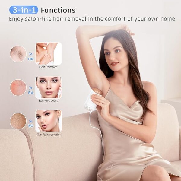 UBROO Painless IPL Laser Hair Removal Device - Image 4